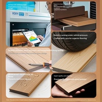 Revêtement de sol composite bois-plastique pour extérieur, co-extrudé, étanche, anti-corrosion, durable, design luxe léger, emboîtable