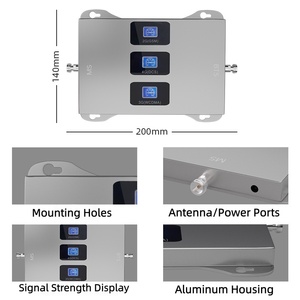 Repetidor GSM Industrial <span class=keywords><strong>de</strong></span> China, Amplificador <span class=keywords><strong>de</strong></span> Señal 3G 4G <span class=keywords><strong>para</strong></span> Teléfono Móvil, <span class=keywords><strong>Cobertura</strong></span> <span class=keywords><strong>de</strong></span> 300-1000 m², Ganancia <span class=keywords><strong>de</strong></span> 650 dB - Product Image 3