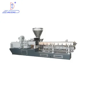 Widely Suitable Various Plastic Material Granulation Production 200-500kg/h High Output Twin Screw Extruder Pelletizing Line