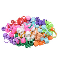 Capuchon de paille universel en PVC souple polygonal de 10 mm, personnalisé, anti-poussière, 3D, coloré, réutilisable, accessoires pour boissons