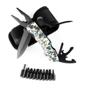 En çok satan paslanmaz çelik Survival cep bıçak tornavida Bit ile alüminyum sap kutu ambalaj çok-çakı pense - Product Image 2