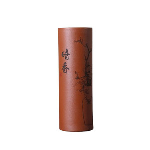 Maceta Miniatura de Zisha para Bonsái, Pequeña, Redonda, Cilíndrica, para Escritorio, Hecha a Mano - Product Image 5