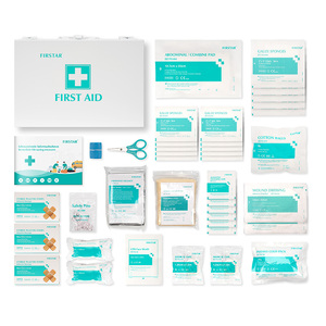 Kit de Emergencia <span class=keywords><strong>Industrial</strong></span> Completo para 10 Personas con Gasa Estéril, Vendajes, Termómetro y Bolsa de Hielo para Seguridad en el Lugar de Trabajo - Product Image 3