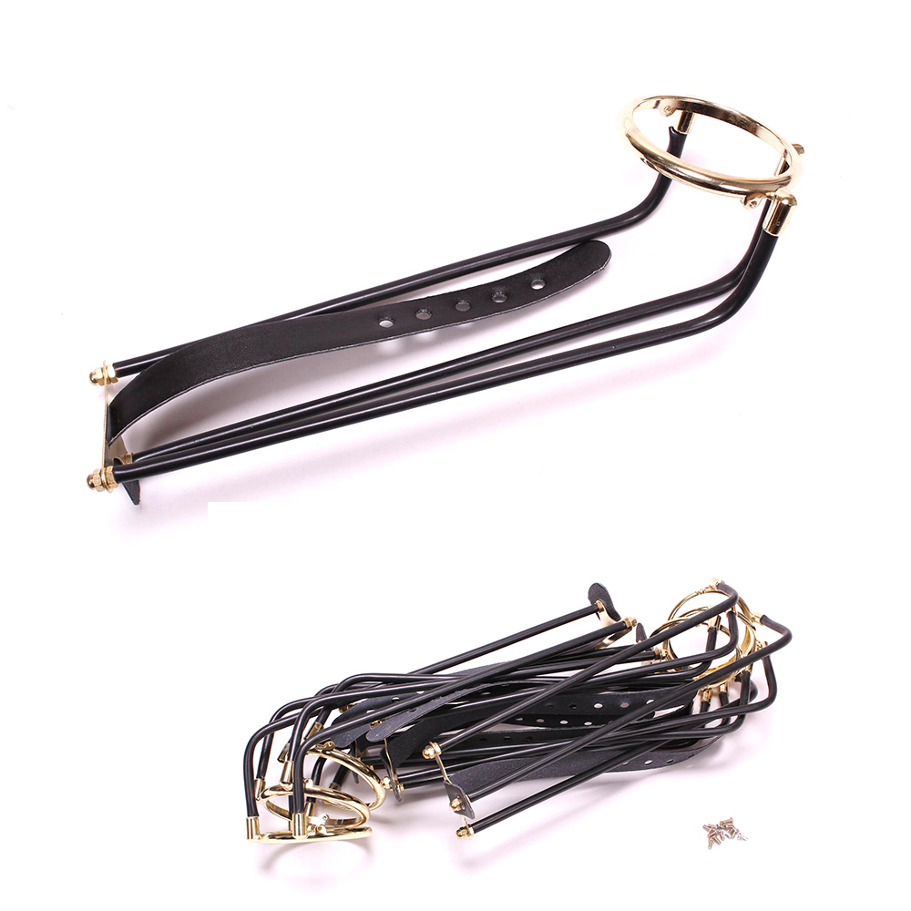 12 дюймов золотой бильярдная бильярдный стол карман угловой бегун рельса с кожаным для игры в Бильярд