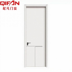 Puerta de Habitación de Aleación de Aluminio de Venta Directa de Fábrica, Diseño Moderno, Insonorizada, Ecológica, de Roble Blanco Puro Pintado, Puertas Interiores - Product Image 5