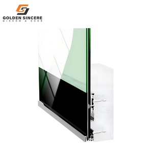 Système de garde-corps en verre en alliage d'aluminium GS pour la sécurité des escaliers résidentiels - Product Image 6