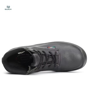 Stivali di <span class=keywords><strong>Sicurezza</strong></span> Comodi e Leggeri - Design Italiano in Pelle, Punta in Acciaio, Scarpe da <span class=keywords><strong>Lavoro</strong></span> Antiscivolo per Operai di Fabbrica e Ufficio - Product Image 5