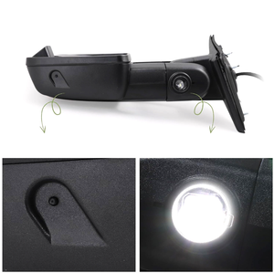 กระจกมองข้าง XMAXVISION 2009-2018 สำหรับ 1500 พร้อมไฟเลี้ยวในตัว ระบบทำความร้อน ไฟส่องพื้น ไฟเลี้ยวแบบมีไฟกระพริบ เซ็นเซอร์วัดอุณหภูมิ แบบยืดหดได้ ชุดคู่ - Product Image 3