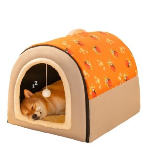 Caseta para perros, cálida en invierno, lavable, casa grande para perros, casa para gatos para todas las estaciones, artículos para dormir para mascotas - Product Image 1