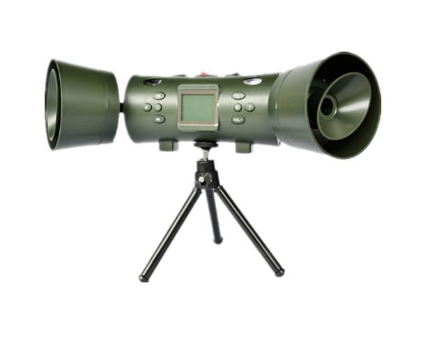 Birds Sound Player Waterproof Bird Caller with Bird Sounds 12-24V Bracket Mount for Outdoor Hunting Decoy