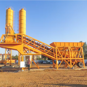 Beton maschinen Mobile Beton mischa nlage Nigeria Ready Mixer Bewegliche und tragbare Betonmischer anlage zum Verkauf - Product Image 1