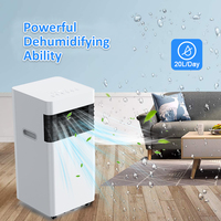 Climatiseur mobile JJPRO GREENFLY 2026, 3000 BTU, très vendu, climatiseur portable 5000 BTU, certifié CE EER