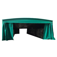 Bâche extérieure coupe-vent/thermique et anti-UV pour camping, piscine ou autres utilisations – Tissus tissés