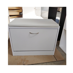 One Door <strong>Shoe</strong> <strong>Rack</strong> <strong>with</strong> Seat,storage <strong>Shoe</strong> Stool, <strong>Bench</strong> Design <strong>Shoe</strong> Cabinet <strong>With</strong> PU Seat - Product Image 1