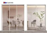 Divisor Decorativo de Vidrio Artístico con Estructura Sólida y Técnica de Vitral, Diseño Personalizado para Uso en Hoteles, Villas, Oficinas y Fábricas