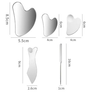Masajeador Corporal Gua Sha de Acero Inoxidable, Recargable, Reutilizable, para Esculpir el Cuerpo, Reducir la Hinchazón y el Cuidado de la Piel, Inalámbrico - Product Image 6