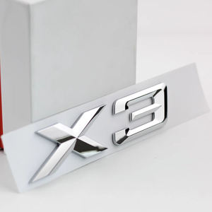 Emblema 3D Xdrive 20d 30d <span class=keywords><strong>35d</strong></span> 40d 50d 20i 25i 30i per Parafango Auto, Badge per Bagagliaio, Adesivo per X1 <span class=keywords><strong>X3</strong></span> X4 X5 X6 X7 Prodotto in Cina - Product Image 5