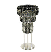 Support de fleur de table en acrylique Ornements de décoration de scène de mariage Fer Galvanoplastie Grande roue Bande de cristal Support de fleurs
