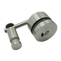 Loquet de toilette indicateur classe 1 design moderne accessoire de cloison de salle de bain en acier inoxydable pour appartement hôtel pour indiquer