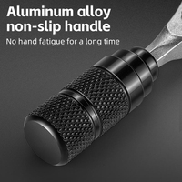Juego de Llaves de Trinquete Portátiles BAIMEI de Aleación de Aluminio con Mini Bomba de Bicicleta, Palancas para Neumáticos y Puntas de Destornillador