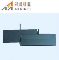 Anode en titane anodisée Gr1, substrat avec revêtement en ruthénium iridium, électrode en titane pour cellule d'électrolyse pour générateur de chlore