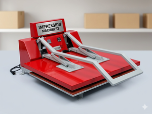 เครื่องพิมพ์แบบแบนขนาดใหญ่กึ่งอัตโนมัติ รุ่น New Impression Industrial สำหรับพิมพ์ลายเสื้อยืด ขนาด 30x40 นิ้ว แบบถ่ายโอนความร้อนด้วยระบบซับลิเมชั่น - Product Image 6
