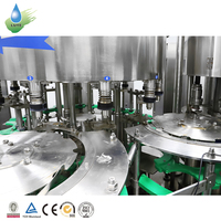 Chaîne de production clé en main pour l'embouteillage d'eau pure en grandes bouteilles de 10L et 15L, ligne complète d'emballage de bouteilles PET
