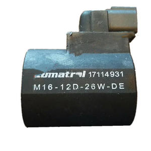 Bobine de pompe hydraulique <span class=keywords><strong>M16</strong></span>-24D-26W-DE M1624D26WDE <span class=keywords><strong>M16</strong></span> 24V 26W DE pour machine 17116551 171150719 171149519 électrovanne - Product Image 5