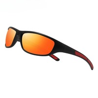Gafas de sol polarizadas de marca de lujo para hombre, gafas de sol polarizadas para ciclismo al aire libre, gafas de sol para conducir, montar, gafas deportivas 6123