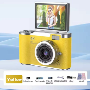 2.4-Inch Flip Screen X2 Kids Instant Photo <b>Camera</b> 7.1x-16x Optical Zoom 180 Wide Angle High Definition Pixels Built-In Games - Product Image 1