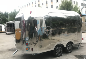 Camión de Comida Rápida Móvil OEM para Venta de Pizza y Snacks, Remolque de Acero Inoxidable para Catering y Café - Product Image 2