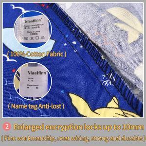 Gorro de enfermera con estampado de dibujos animados de alta calidad, gorro de salón de belleza, gorro de enfermería ajustable, <span class=keywords><strong>gorros</strong></span> de <span class=keywords><strong>quirófano</strong></span> para mujer, personalización - Product Image 4