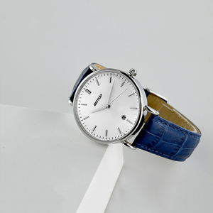 <span class=keywords><strong>Jap</strong></span> Movt Montres Mécaniques En Cuir Heure Du Monde Mens Minimaliste Luxe Calendrier Verre Saphir Montre Mécanique - Product Image 3