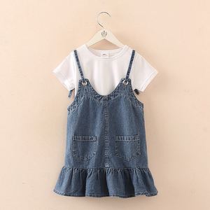 New Products Looking for Distributor Kids Safety High Visibility T-shirt Wholesale Denim Skirts Baby <b>Gift</b> Set Clothing - Product Image 3