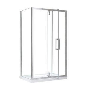 Tích hợp phòng tắm tất cả trong một phòng tắm cửa trượt khô ướt tách CABIN tắm hiện đại Thiết kế đơn giản hình chữ nhật không có khay - Product Image 5