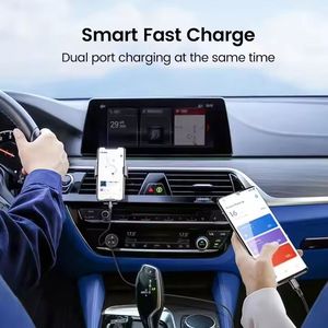 Usb Mini Car Phone Charger 3.1a Fast Charging Pd Usb c Car Charger A+c Dual Port Car Charger Adapter - Product Image 6