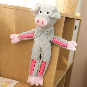 Juguete de peluche <span class=keywords><strong>para</strong></span> mascotas en forma de mono de rana de moda único, juguetes de cuerda interactivos suaves y duraderos <span class=keywords><strong>para</strong></span> perros, juguete chirriante divertido <span class=keywords><strong>para</strong></span> mascotas - Product Image 5