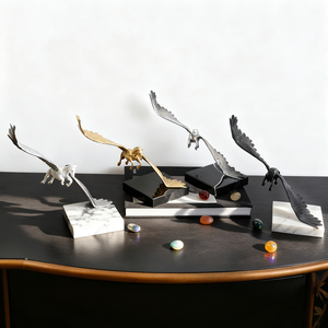Ornements d'animaux en métal faits à la main, style Art <span class=keywords><strong>Déco</strong></span>, pour salon, <span class=keywords><strong>table</strong></span> basse, décoration douce, personnalisable - Product Image 5