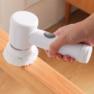 USB 5-in-1 <strong>Electric</strong> Rotating: Wireless <strong>Cleaning</strong> <strong>Brush</strong> for Kitchen (dishes, Sink) &amp; Bathroom (bathtub), Multi-use <strong>Cleaning</strong> Tool - Product Image 2