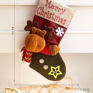 Melhores Vendas de 2025: Meias de Natal Decorativas, Enfeites Festivos para Árvore, Presentes de Natal Premium, 100 Peças de Tecido Inquebrável - Product Image 3