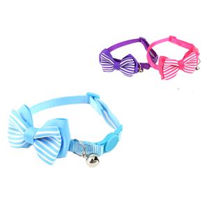 Elegante y Sencillo Collar de Nailon para Perro de 1.0" con Lazo Reflectante, Diseño Sólido Estampado Estilo Occidental, Longitud de 20-31" - Product Image 1