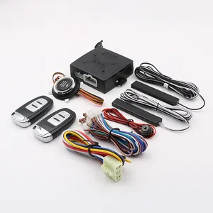 Car Alarm System PKE Passive Keyless Entry system Central Locking Push Button Engine Smart key engine start stop