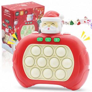 Fast <b>Push</b> 2025 <b>Light</b>-Emitting Electronic Silicone Squeeze Toy Kids' Anti-Anxiety Autism Popit Training Jeux Pattern Popular - Product Image 3