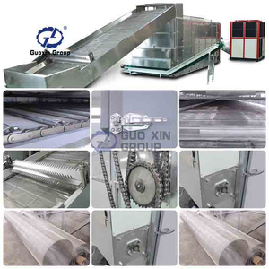 Continuous mesh belt dryer realizes uniform dehydration of <b>fresh</b> onion slices - Product Image 5