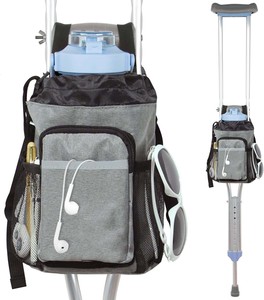 Free sample Neoprene Walking Stick Bag Portable Crutch Holder Pouch Travel Hiking <b>Running</b> Walking-Assistance Protective Bag - Product Image 1