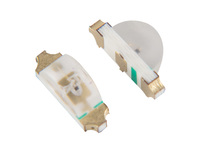 Diode LED SMD 1206 à vision latérale, épaisseur 1,5 mm, rouge/vert/bleu/jaune/blanc/orange/rose/violet, luminosité 350 ATI