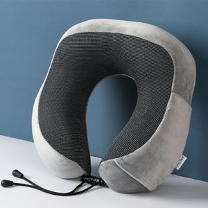 Almohadas de espuma viscoelástica con forma de U, bolsa de almacenamiento para reposacabezas, 3 en 1 - Product Image 3