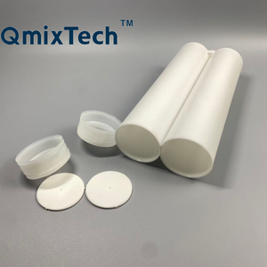 PP PBT AC System 600ml 1:1 Epoxy Dual Component <strong>2k</strong> <strong>Syringe</strong> AB Glue Cartridge Double Part Disposable Empty Adhesive Cartridge - Product Image 2