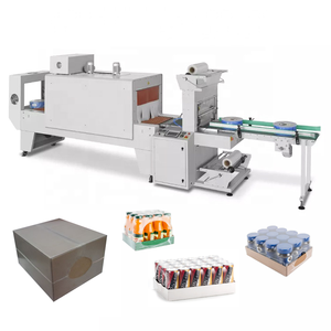 Water Beverage <b>Plastic</b> Bottle Sealing Machine PLC Motor Automatic <b>Shrink</b> Wrap Sleeves for Cans Cosmetics Pet Bottles <b>Shrink</b> Slee - Product Image 4