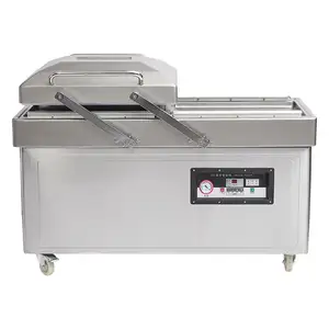 Industrial Double Chamber Vacuum Sealer Commercial Food Meat Vaccum Packing Sealing Machine Dz500_2SA